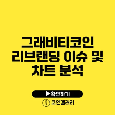 그래비티코인 리브랜딩 이슈 및 차트 분석