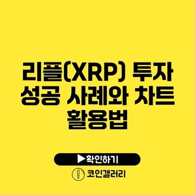 리플(XRP) 투자 성공 사례와 차트 활용법