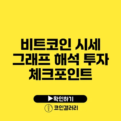 비트코인 시세 그래프 해석: 투자 체크포인트