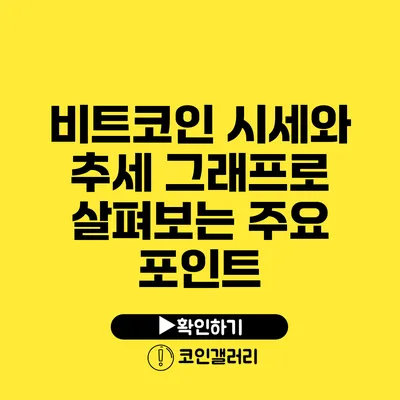 비트코인 시세와 추세: 그래프로 살펴보는 주요 포인트
