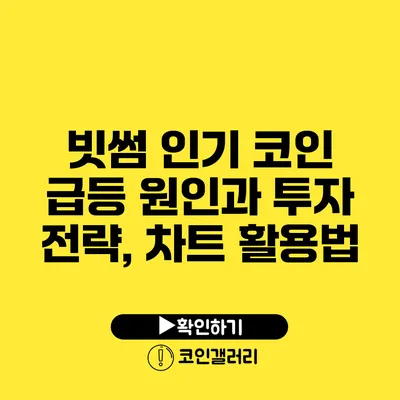 빗썸 인기 코인 급등 원인과 투자 전략, 차트 활용법