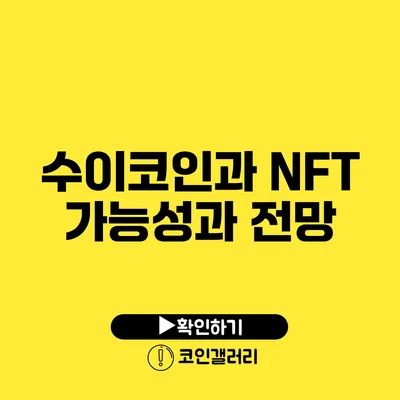 수이코인과 NFT: 가능성과 전망