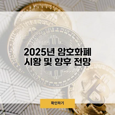 2025년 암호화폐 시황 및 향후 전망