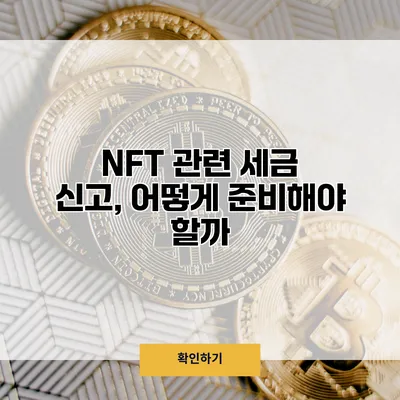 NFT 관련 세금 신고, 어떻게 준비해야 할까?