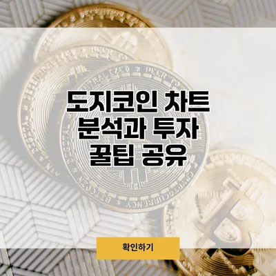 도지코인 차트 분석과 투자 꿀팁 공유