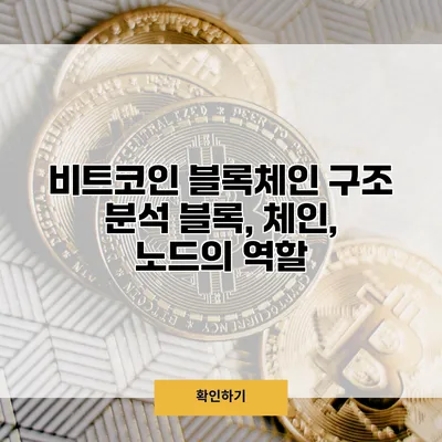 비트코인 블록체인 구조 분석 블록, 체인, 노드의 역할