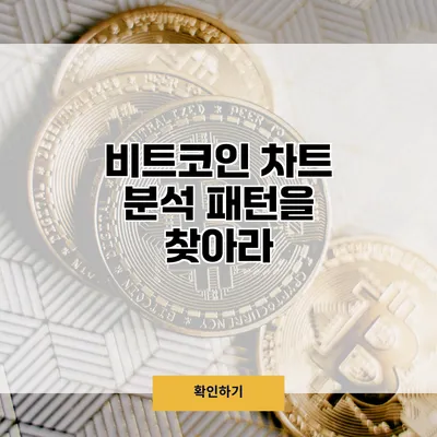 비트코인 차트 분석 패턴을 찾아라